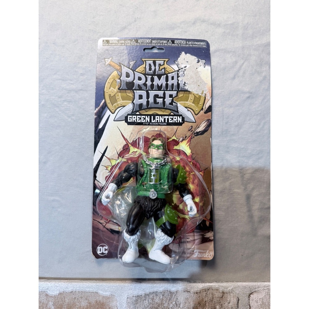 Funko DC Primal Age Green Lantern 5.5 Action Figure Retro Barbarian Style New
